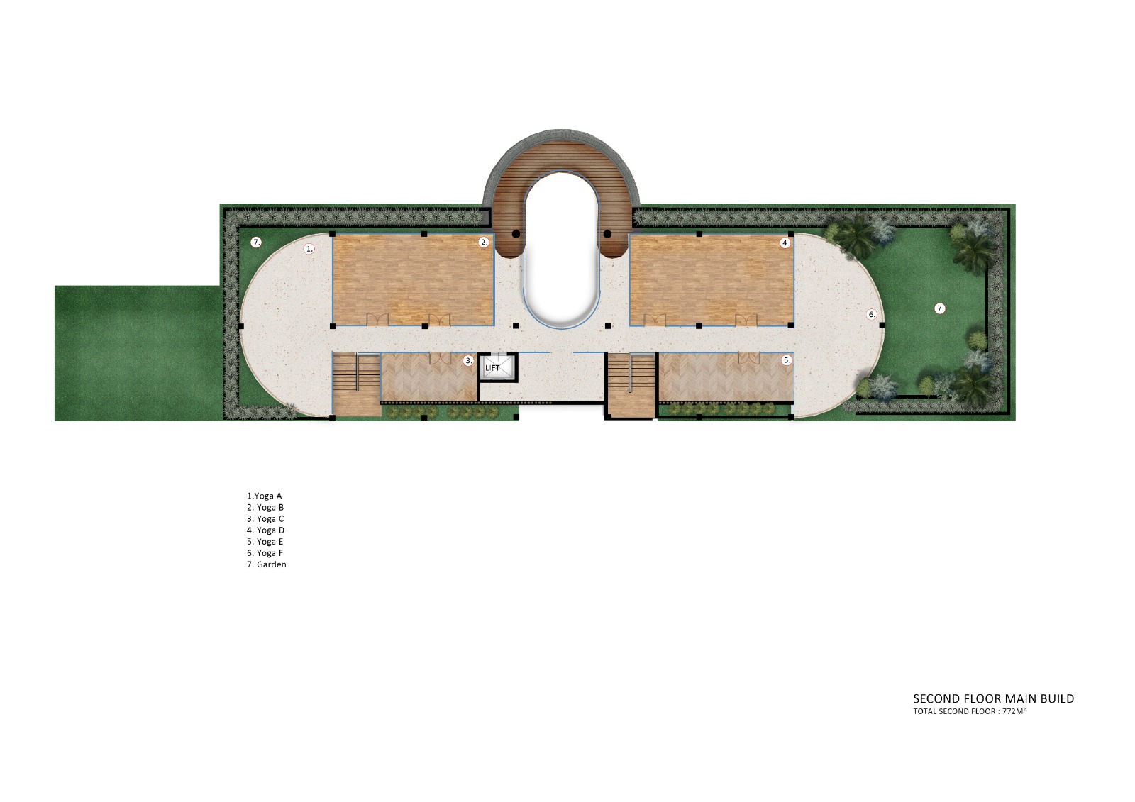 Bali Invest - Lovina Wellness & Retreat Center - Masterplan 07