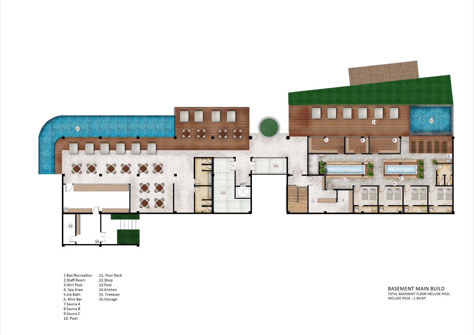 Bali Invest - Lovina Wellness & Retreat Center - Masterplan 09